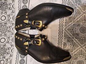 Dámské kožené boty vel. 37, Made in Italy - 4