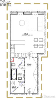 Prodej bytu 1+kk, 50.5 m2, Jablonec nad Nisou - 4