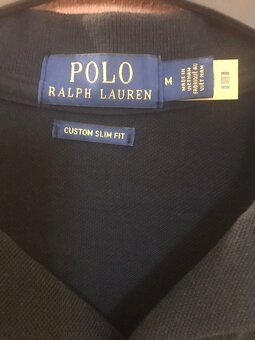 Polo Ralph Lauren - pánské triko černé barvy - 4