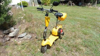 benzinový mini skútr - 4