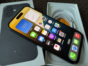 iPhone 16 128GB Black, Apple záruka, komplet - 4