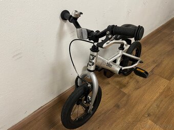 Dětské kolo Growbikes 12” stříbrné - 4