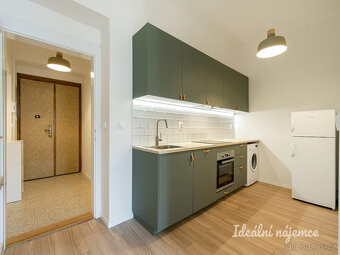 Pronájem bytu 1+kk, Hybešova, Karlín, 19200 Kč/měs, 33 m2 - 4