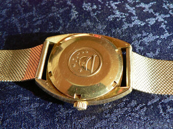 Zlaté hodinky OMEGA CONSTELLATION s náramkem z 18karátového - 4