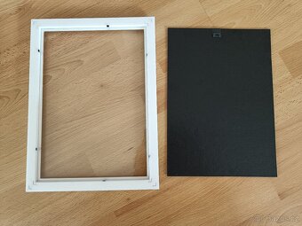 Bílé rámečky A4 (4 ks) - 4