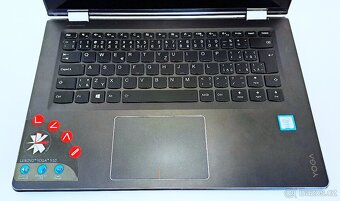 Lenovo yoga 510-14ISK i5-6gen ssd256gb 16gbRAM 14FHD W10 - 4