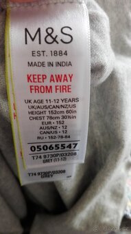 dívčí šaty zn. Mark & Spencer, vel. 152 - 4