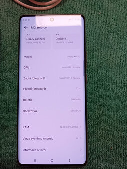 Infinix Note 40 PRO - RAM 12GB/256 GB - 4
