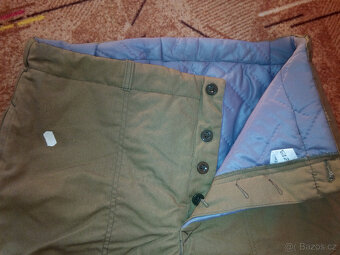 Kalhoty pracovní - vatované - PLATÍ do SMAZÁNÍ - 4