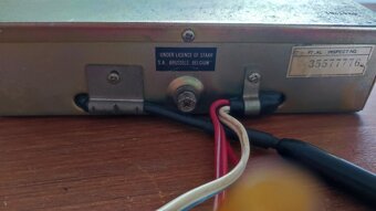 Retro autorádio SANYO - kazetový přehrávač AM - plně funkční - 4