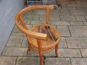 Židle, křesílko THONET, značený - 4