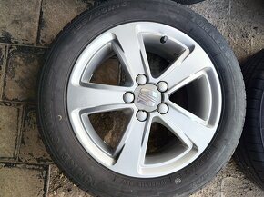 15"letní alu sada 5x100 origo Seat Ibiza 3 Fabia 2 Polo Fox - 4