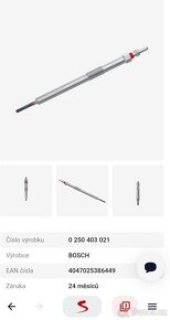 BOSCH Žhavicí svíčka Duraterm BO 0250403021 - 4