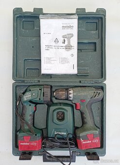 Aku vrtačka METABO BS 12 - 2x baterie 2,5ah - 4