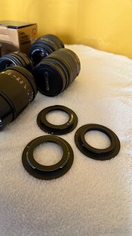 Canon EOS 5D MKII fullframe + redukce, objektivy, 4x baterie - 4