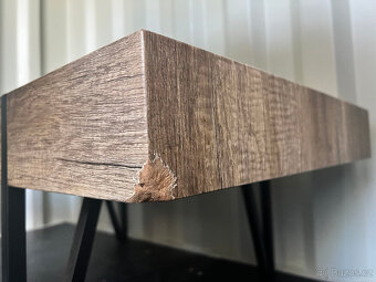 Konferenční odkládací stolek HOMCOM - 105 x 60 x 42 cm - 4