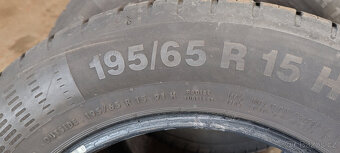 Letní pneumatiky Continental 195/65R15 91H 5,50mm - 4