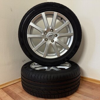 NOVÁ ŠKODA YETI 5x112 R17 ET37+LETNÍ 225/50R17 7mm - 4