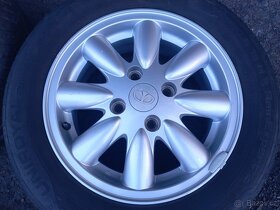 Sada Orig ALU kol Daewoo 195/60R15 letní - 4