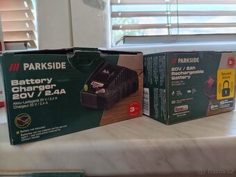 Baterie a nabíječka parkside 2ah - 4