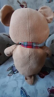 Flaušový medvěd 🐻, méďa, medvídek na mazlení - 4