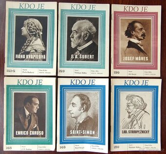 "Antikv. sbírka životopisů"Kdo je kdo"..(slevy20-17/ks) - 4