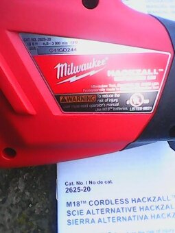 MILWAUKEE C18HZ-0 pila ručni HACKZALL M18 - 4