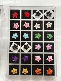 Naušnice barevné - 4