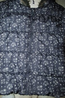 ZIMNÍ BUNDA/BUNDIČKA, ZN.F&F, VEL.116 - 4