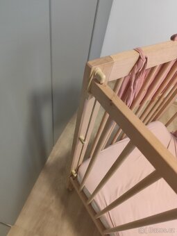 Dětská postýlka Dub eco + matrace - 4