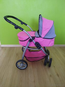 Kočárek pro panenky 2v1 - 4