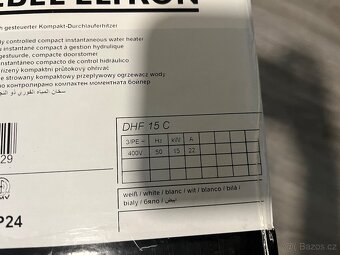 Průtokový ohřívač 15kW - 4