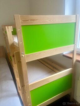 Dětská patrová postel (palanda) 80x160 cm - 4