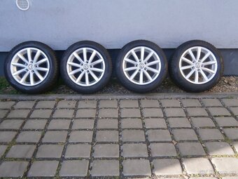 ALU KOLA 5 X 112 205 55 16 VW PASSAT ORIGINÁL - 4