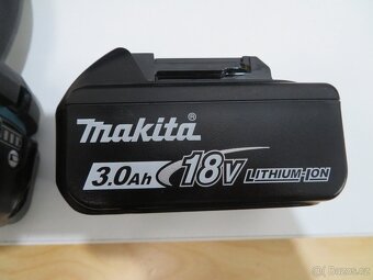 Aku příklepový šroubovák Makita DHP482SFE + 2 baterie 3.0Ah - 4