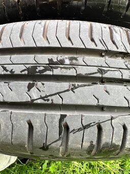 Alu disky 5x120 r15 s letním pneu BMW e36 - 4