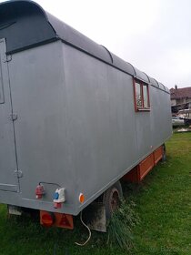 Prodáno . Obytná maringotka Orličan. Dohoda jistá. - 4