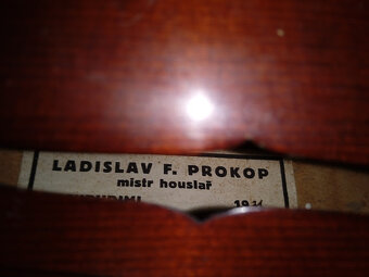 Housle L .F . Prokop 1931 - 4