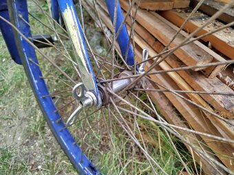 Historické staré kolo velociped dámské zachovalé - 4