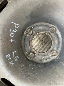 Plechové disky R16 Peugeot 307 - 4