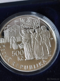 Sada 500 kč 2011 - 2015 Proof - 4
