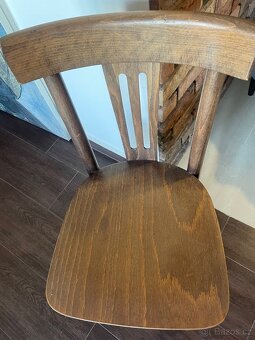 Dřevěné gastro židle - 4