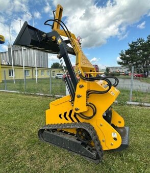 smykač, pásový nakladač, mini nakladač s pásy - 4