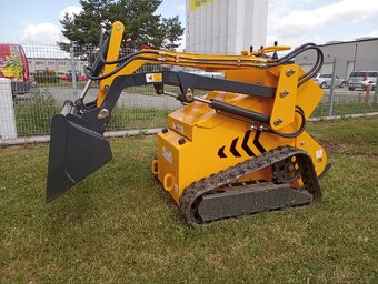 smykač, pásový smykač, čelní nakladač , čelák - 4