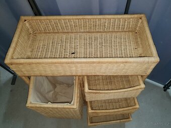 Ratanová komoda/prádelník - 4