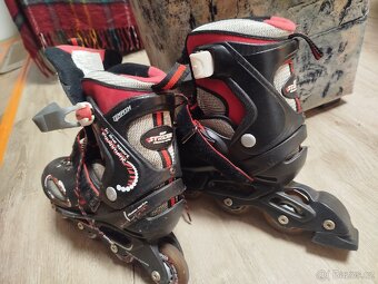 Kolečkové brusle dětské 32-35 - 4