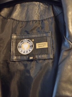 5) sako kožené černé - 4