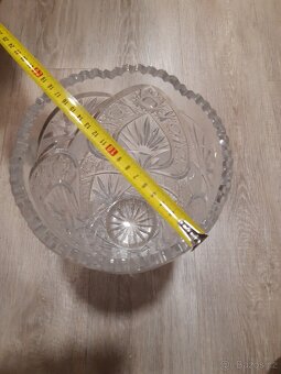 Broušená váza Bohemia - 4