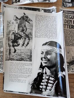 Fotografie Vinnetou z německých časopisů - 4