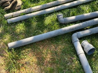 PVC HTEM trubky, komínek, drenážní trubky - 4